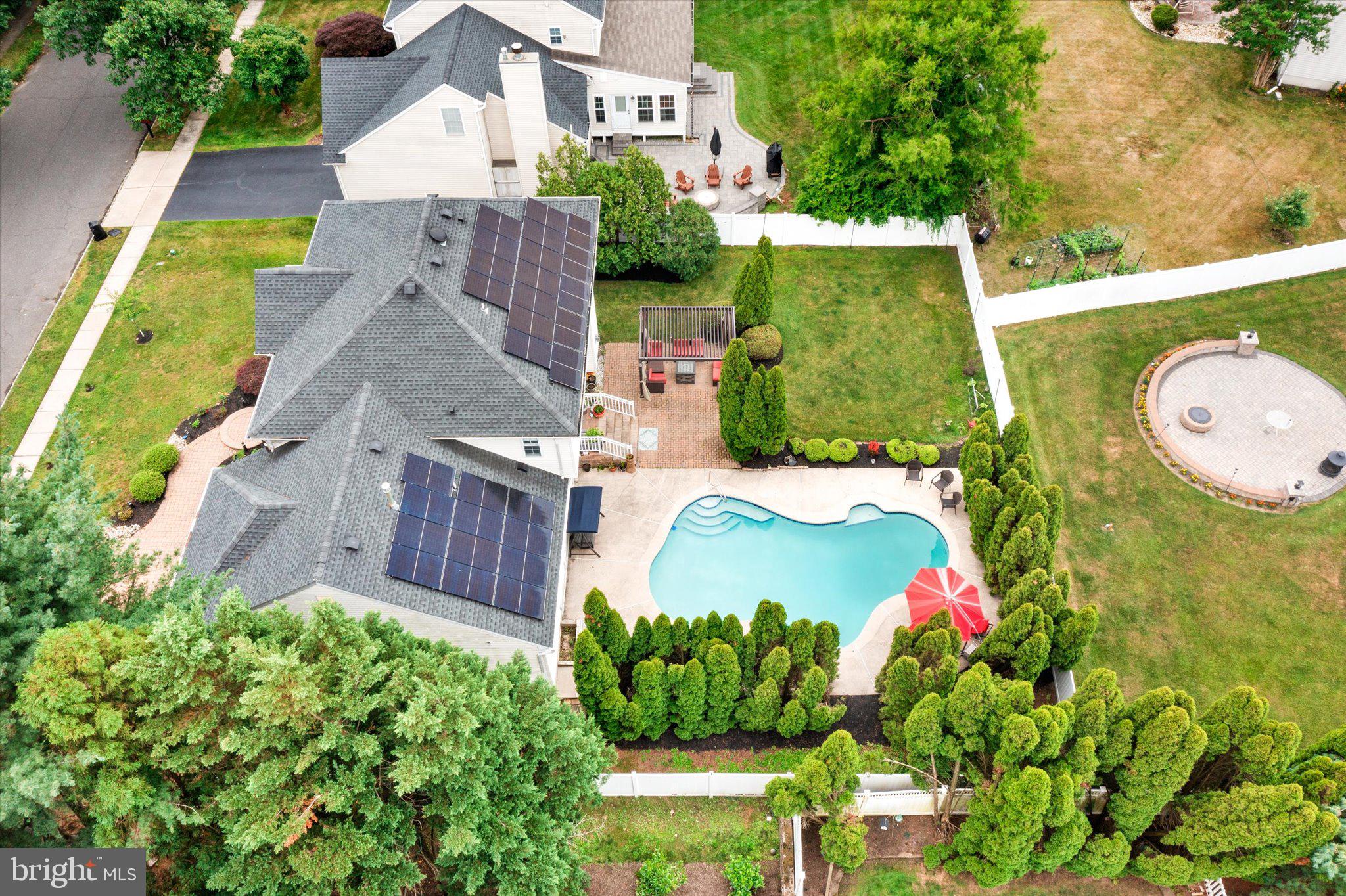 12 Wendover Road East Windsor, NJ 08520 - Photo 47 of 51 Stunning home with inviting pool oasis.