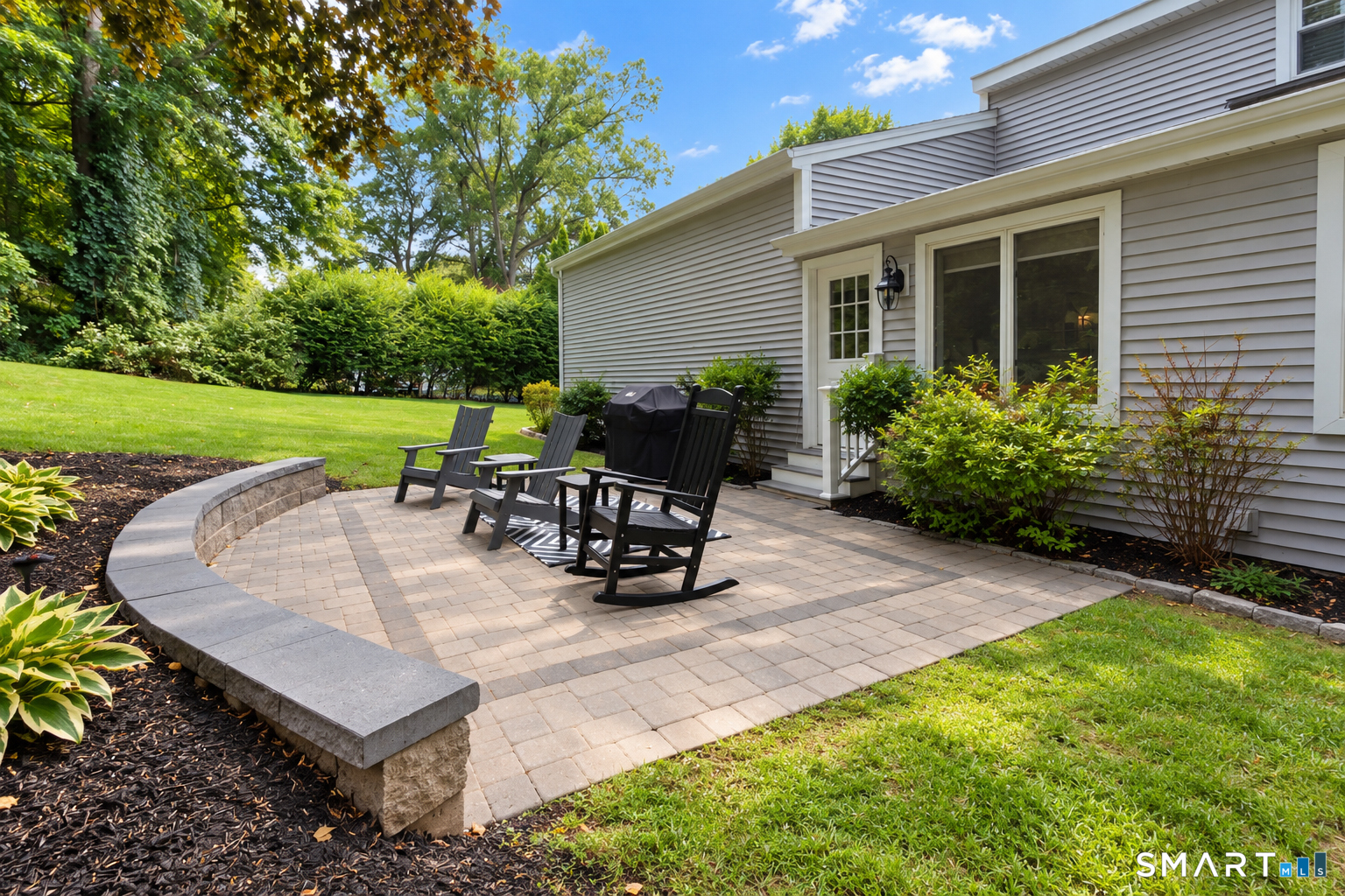 138 Tariffville Road Simsbury, CT 06081 - Photo 4 of 37 Wonderful custom patio adds great outdoor entertaining space