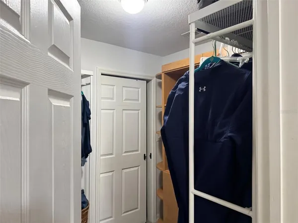 a view of walk in closet