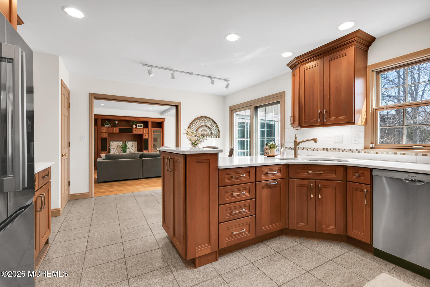 44 Tall Tree Road Middletown, NJ 07748 - Photo 55 of 62 a spacious bathroom with a granite countertop sink mirror and a bathtub