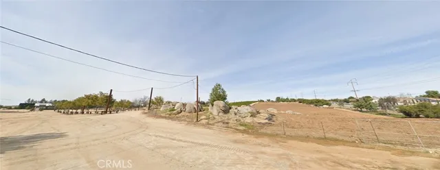 a view of road with trees