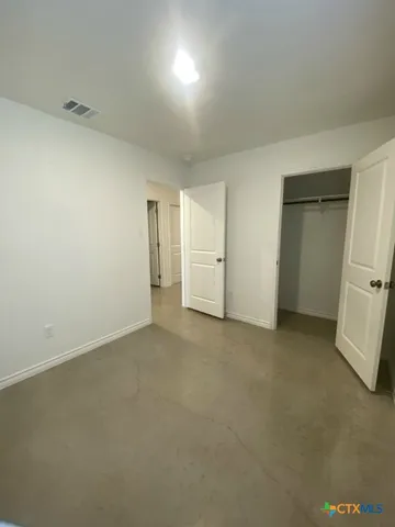 a view of empty room