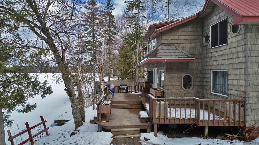 92 Spaulding Lake Road Oakfield, ME 04763 - Photo 68 of 86 maine-lake-home-aerial-1
