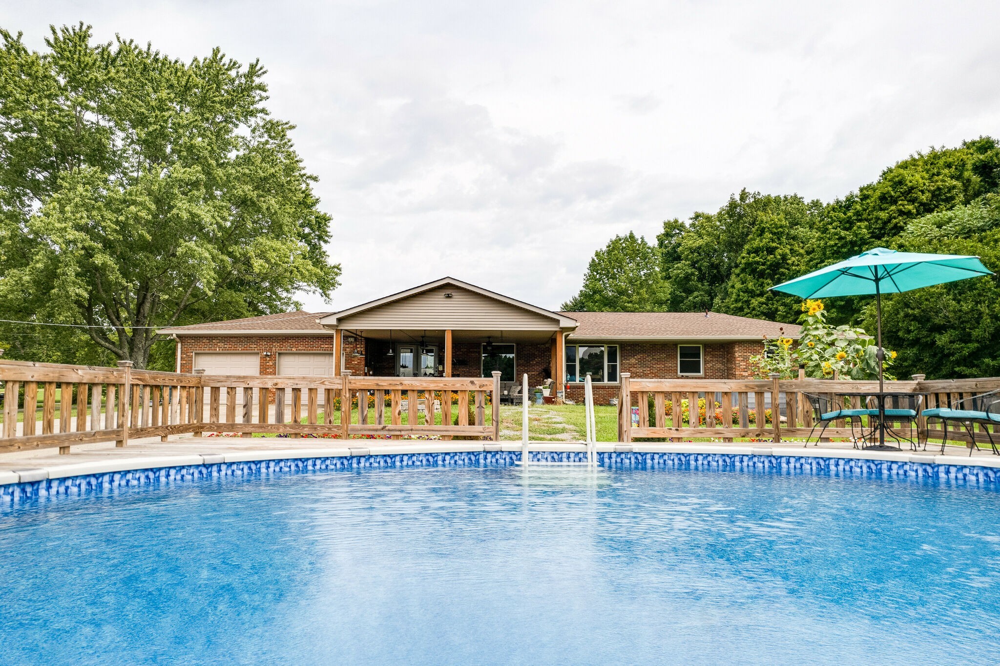 2743 Lights Chapel Road Greenbrier, TN 37073 - Photo 29 of 37 a front view of a house with swimming pool