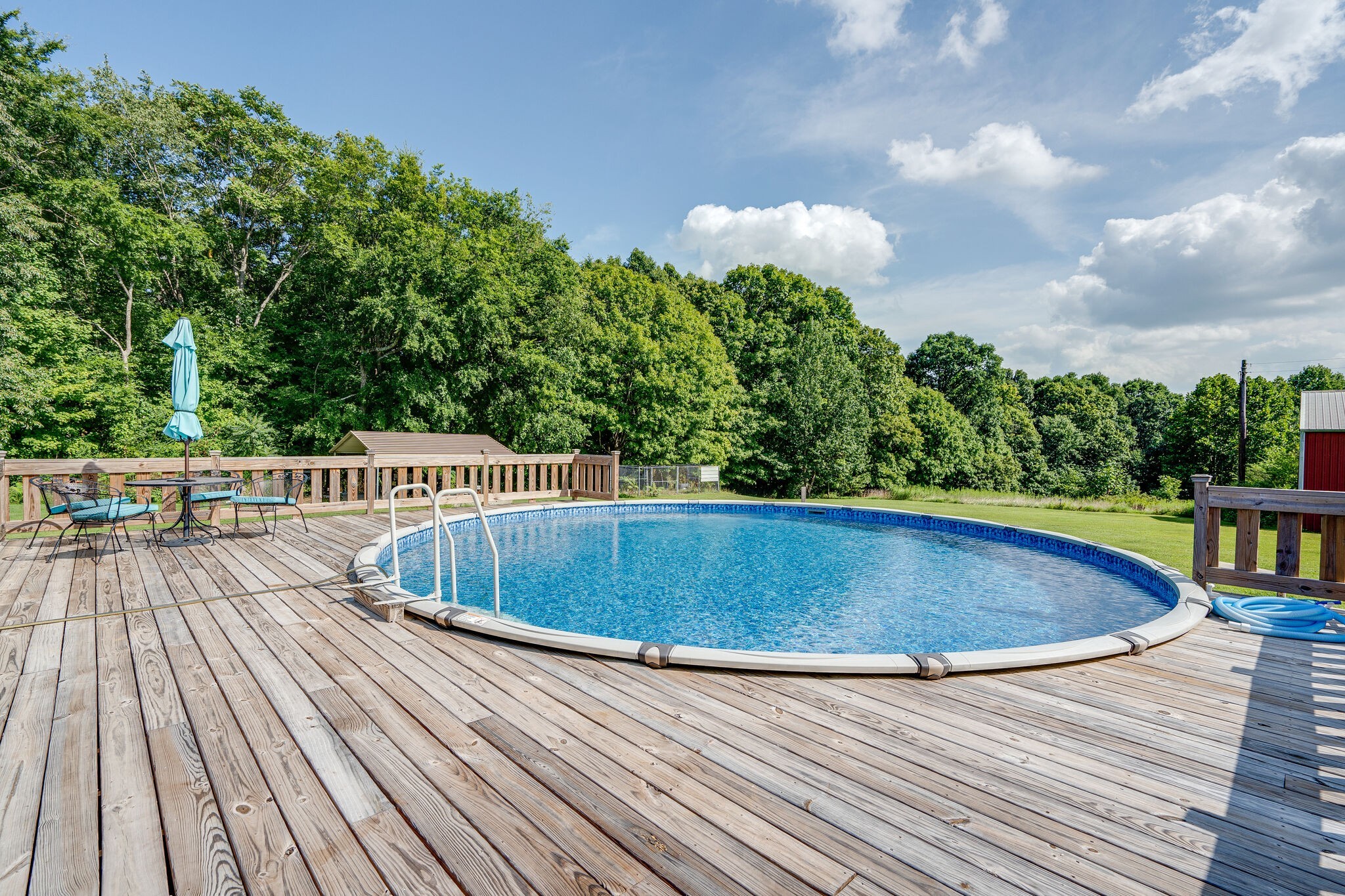 2743 Lights Chapel Road Greenbrier, TN 37073 - Photo 31 of 37 a view of outdoor space and swimming pool