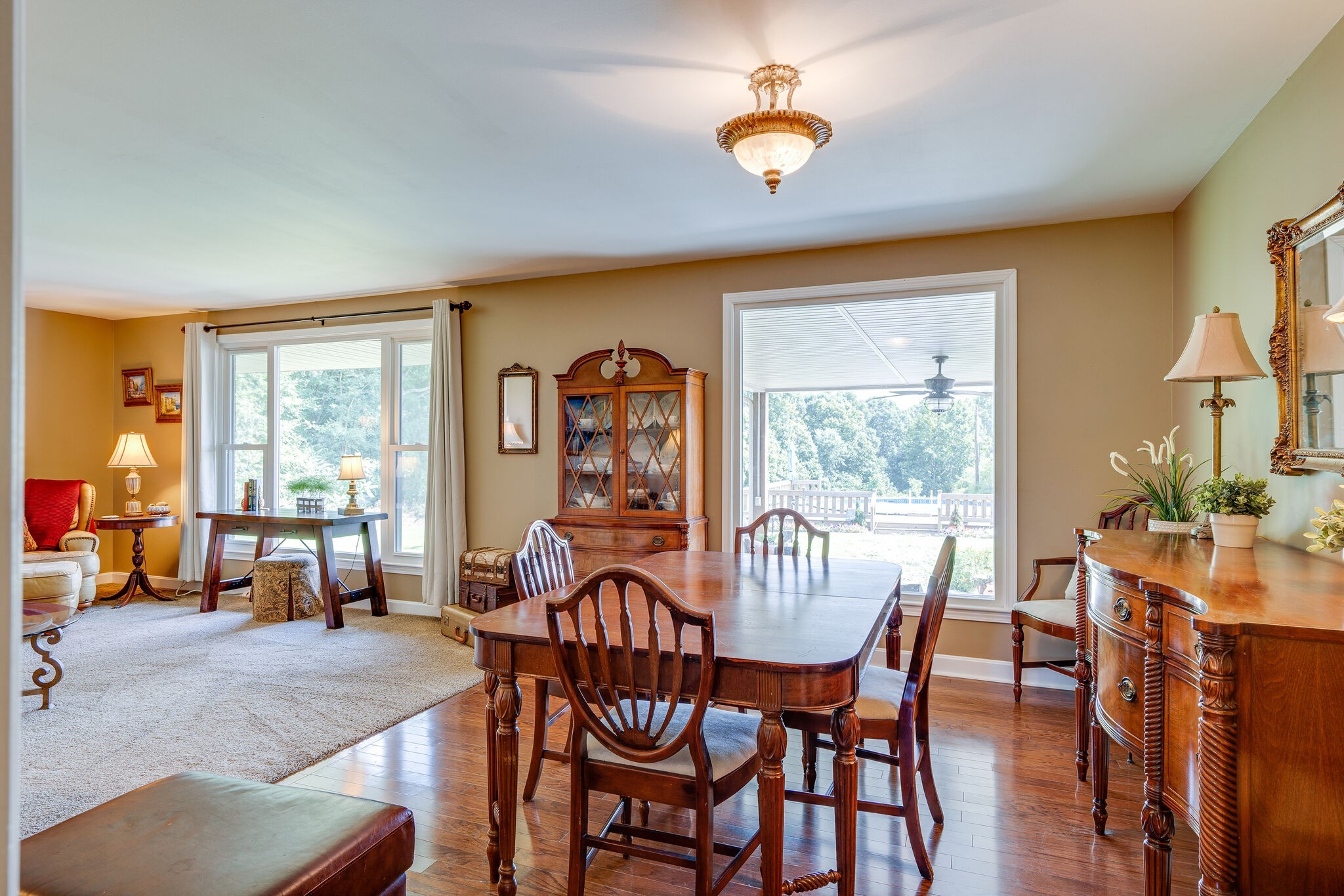 2743 Lights Chapel Road Greenbrier, TN 37073 - Photo 8 of 37 a view of a dining room with furniture window and outside view