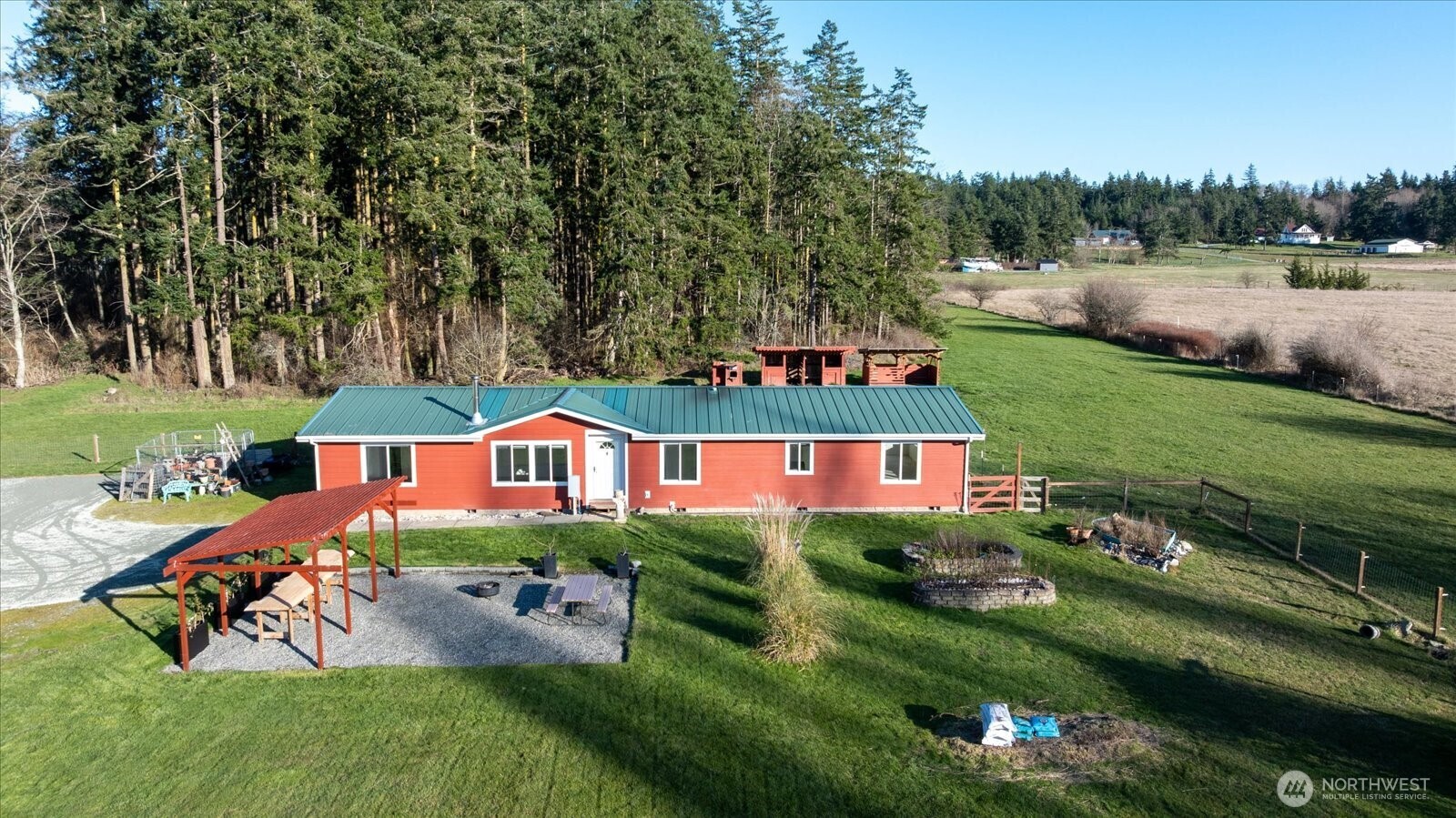 4522 Monkey Hill Road Oak Harbor, WA 98277 - Photo 2 of 40 an aerial view of a house