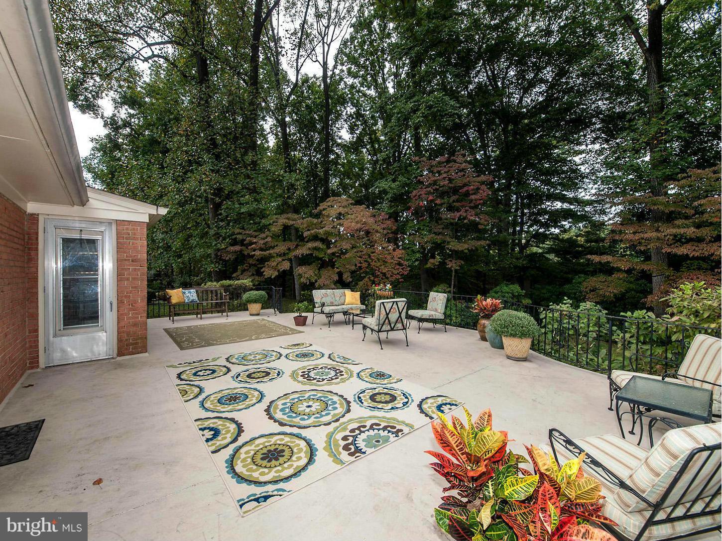 7417 Arrowood Road Bethesda, MD 20817 - Photo 26 of 30 Expansive Raised Patio