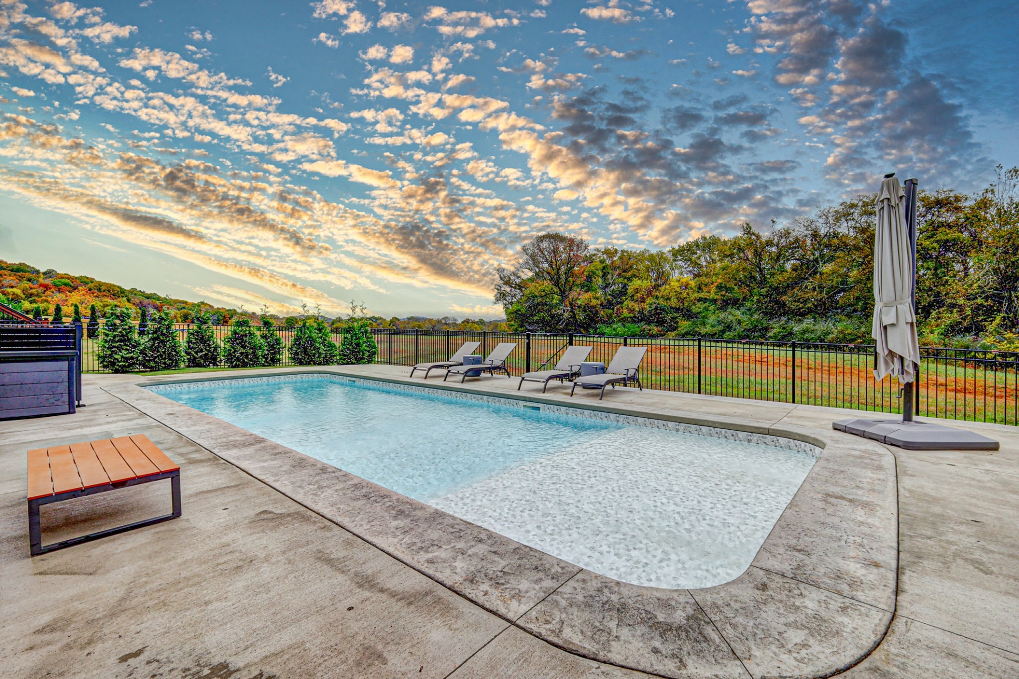 7748 Thayer Road Nolensville, TN 37135 - Photo 3 of 41 a view of swimming pool with lounge chair