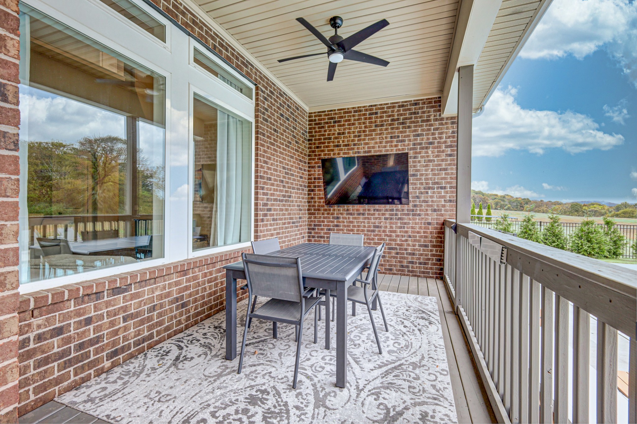 7748 Thayer Road Nolensville, TN 37135 - Photo 31 of 41 a balcony view with a seating space