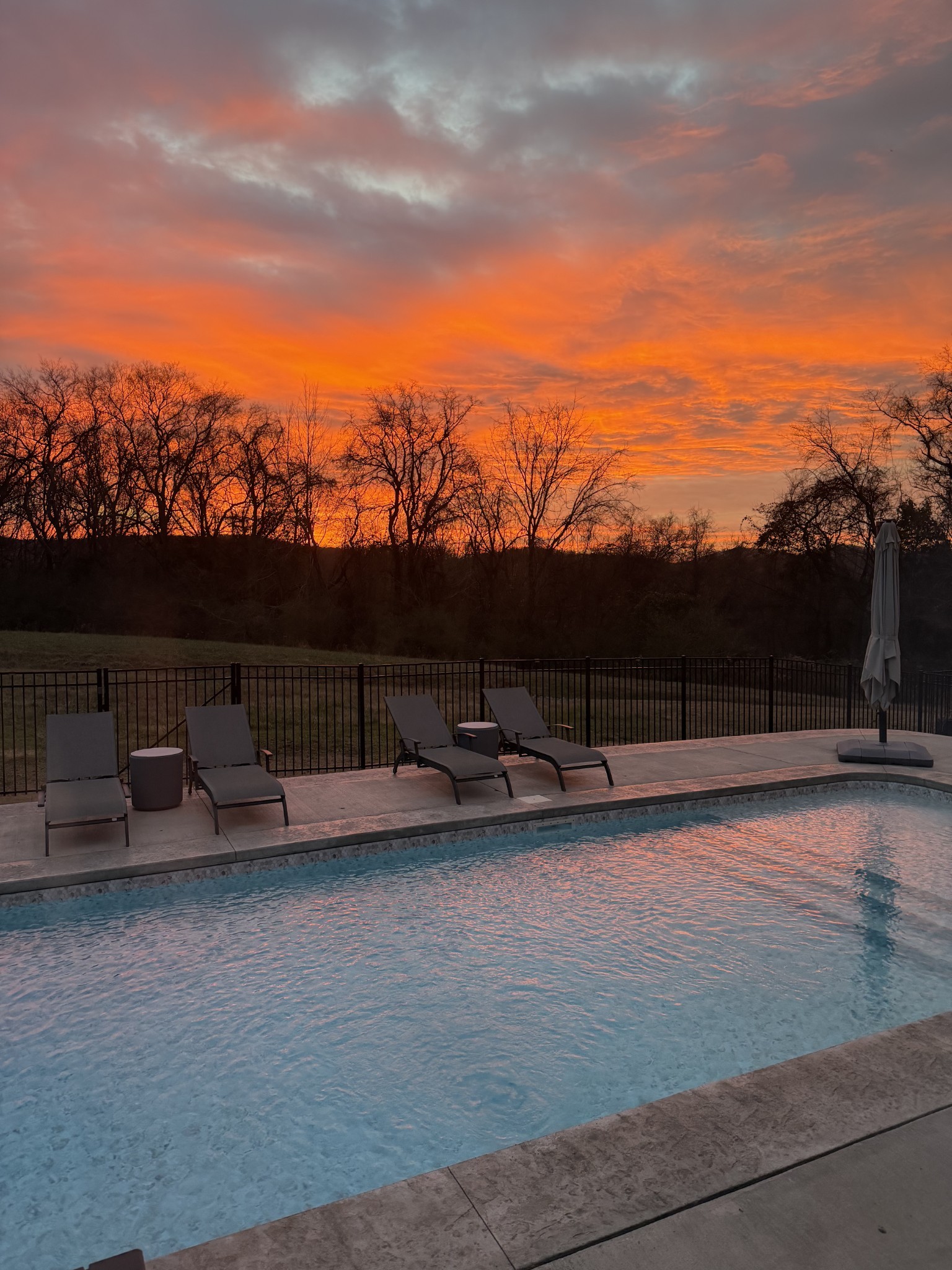 7748 Thayer Road Nolensville, TN 37135 - Photo 36 of 41 a view of swimming pool with lake view