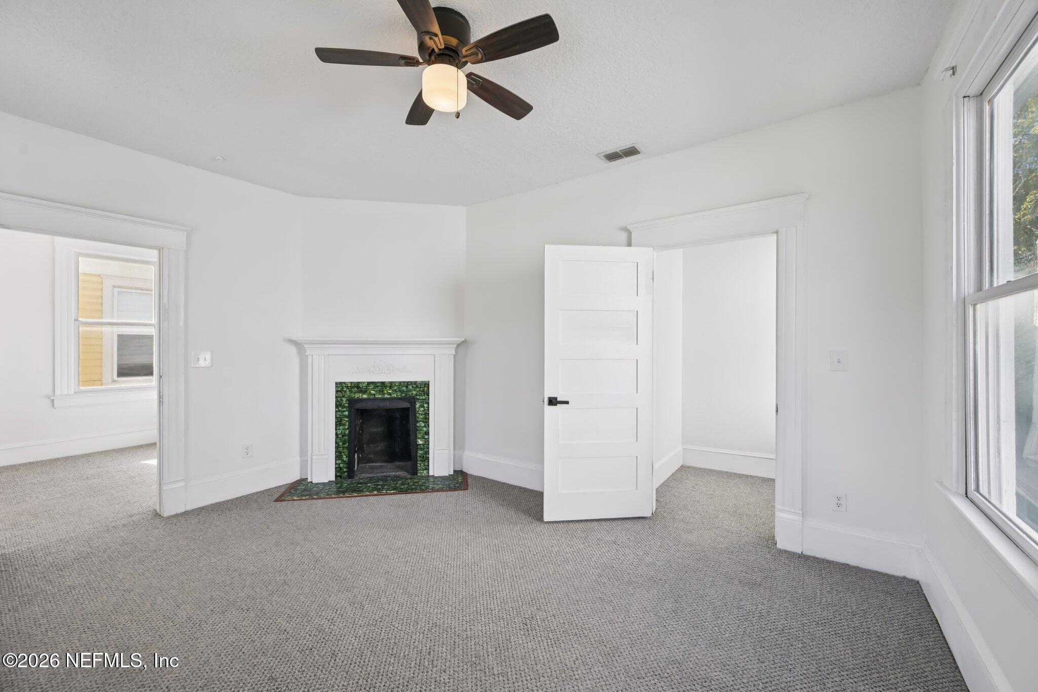 1706 Silver Street Jacksonville, FL 32206 - Photo 40 of 52 Bedroom #2 with Fireplace