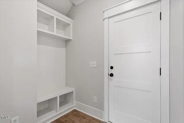 a view of walk in closet