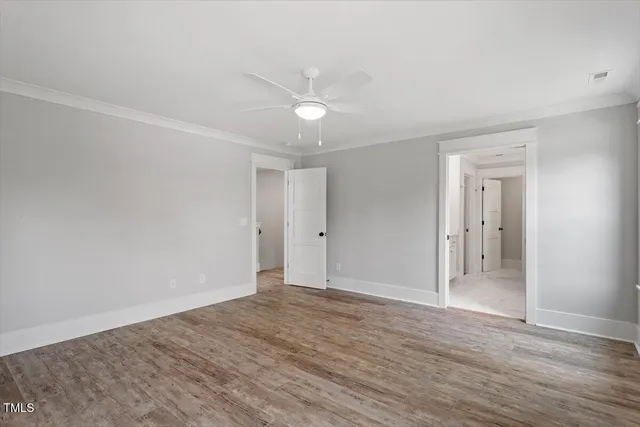wooden floor in an empty room