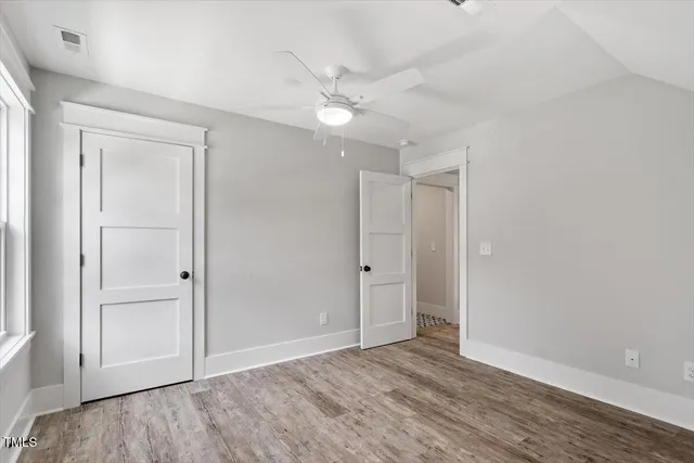 wooden floor in an empty room