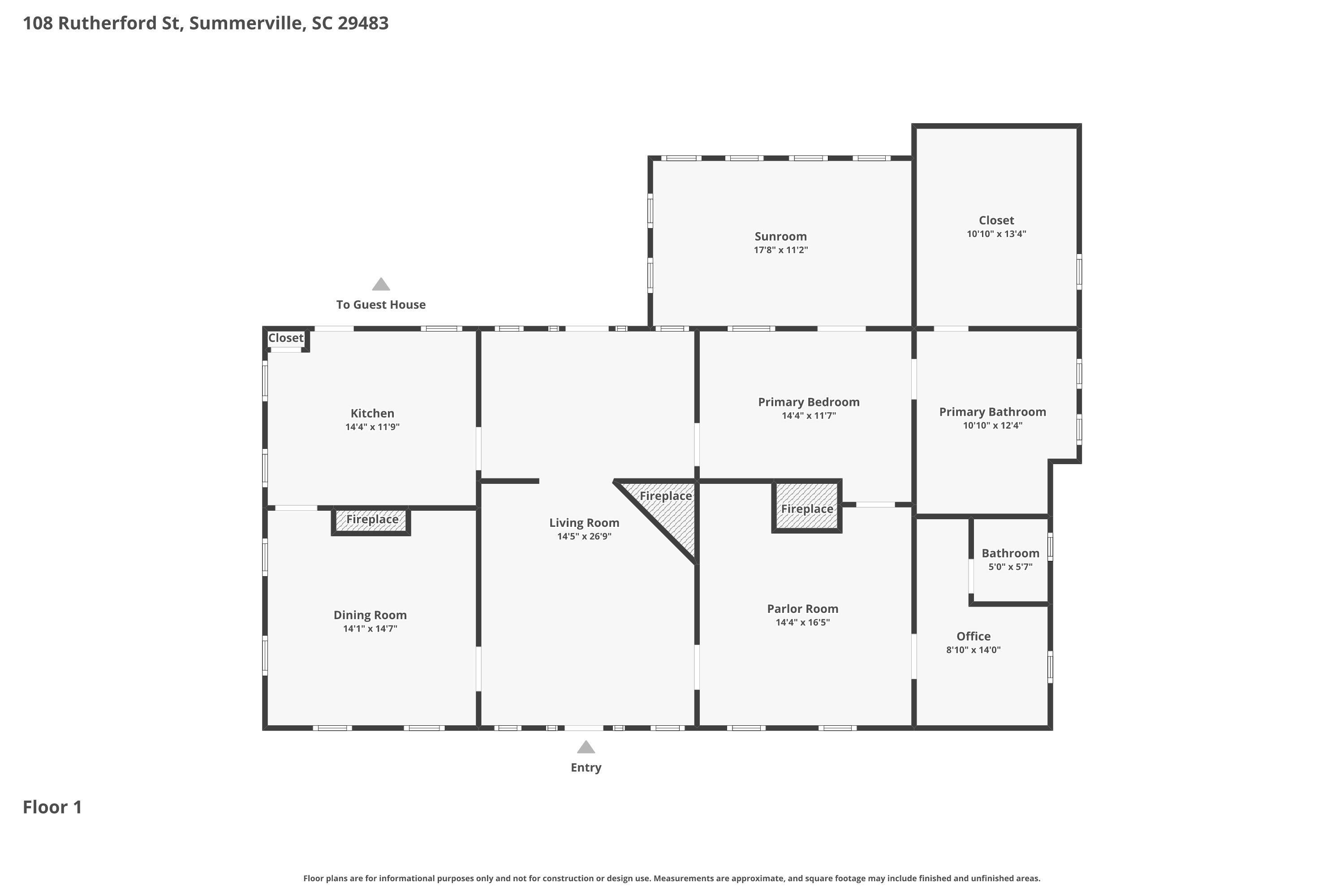 108 Rutherford Street Summerville, SC 29483 - Photo 20 of 85 Floor-1