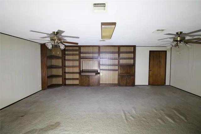 a view of a room with closet