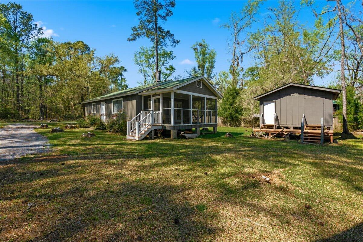 Cabin and Outbuilding