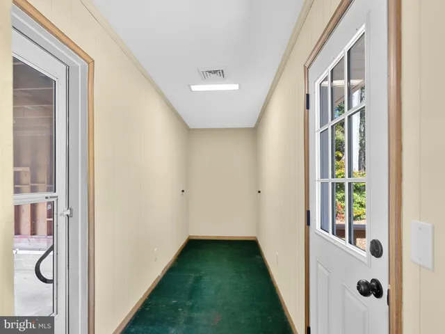 a view of an entryway