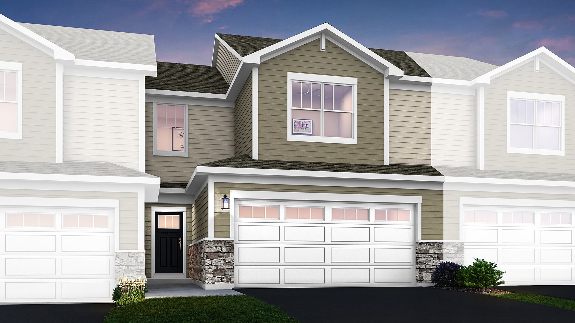 1035 Alluvial Way South Elgin, IL 60177 - Photo 1 of 19 a front view of a house with a yard