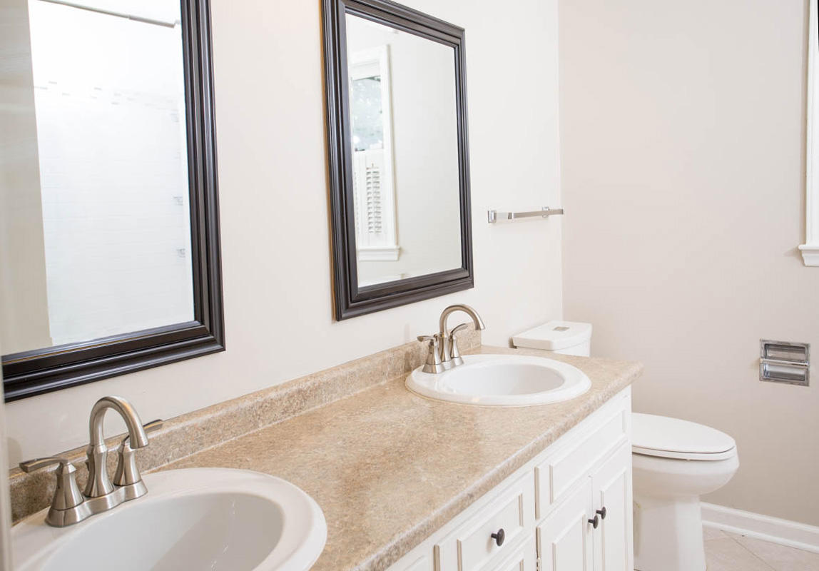 5135 Falcon Ridge Road Roanoke, VA 24018 - Photo 28 of 56 a bathroom with a sink and a mirror