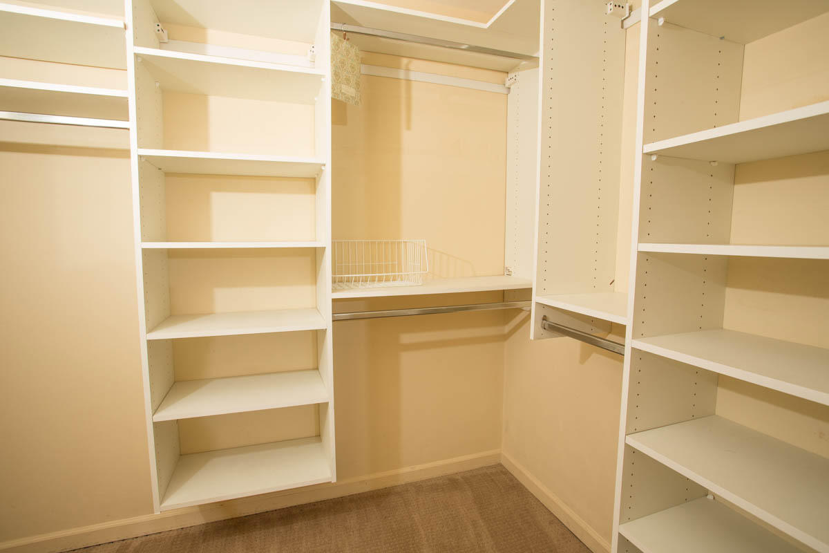 5135 Falcon Ridge Road Roanoke, VA 24018 - Photo 33 of 56 a view of walk in closet with empty racks