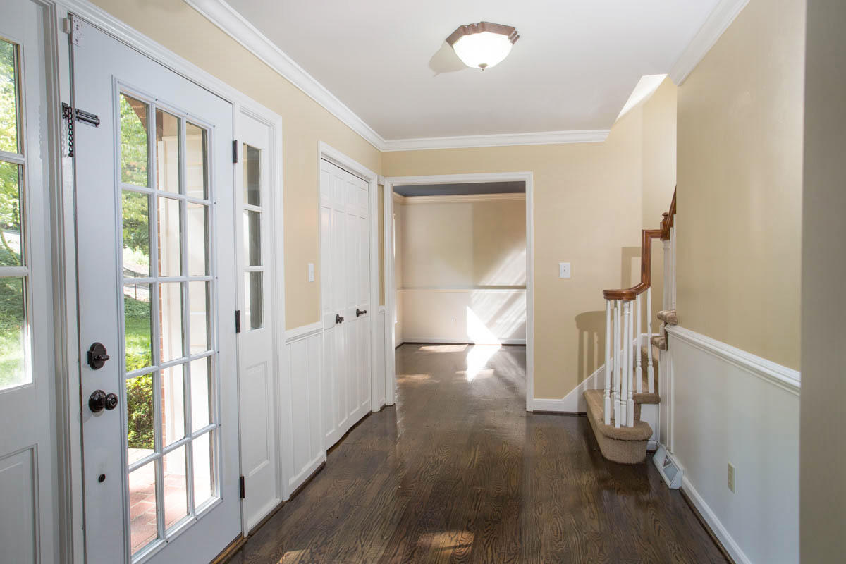 5135 Falcon Ridge Road Roanoke, VA 24018 - Photo 10 of 56 a view of entryway with wooden floor