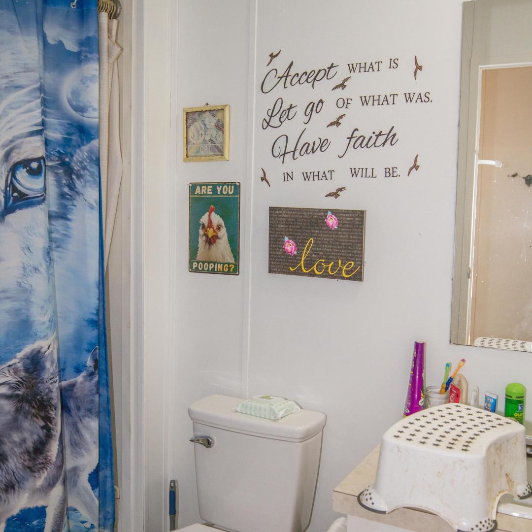 33831 Medford Road Auberry, CA 93602 - Photo 5 of 28 a bathroom with a toilet and a sink