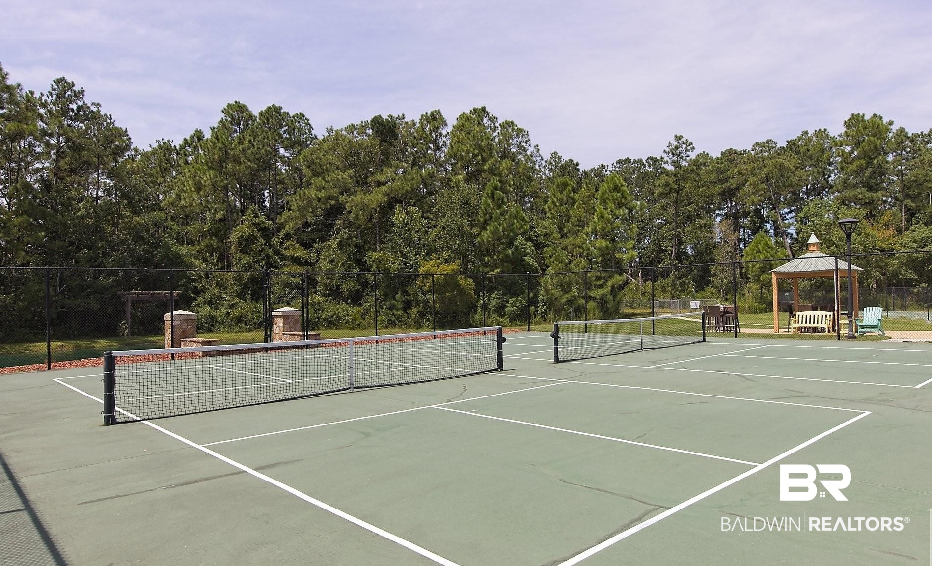 12377 Gateway Drive Elberta, AL 36530 - Photo 51 of 64 View of tennis court with a gazebo