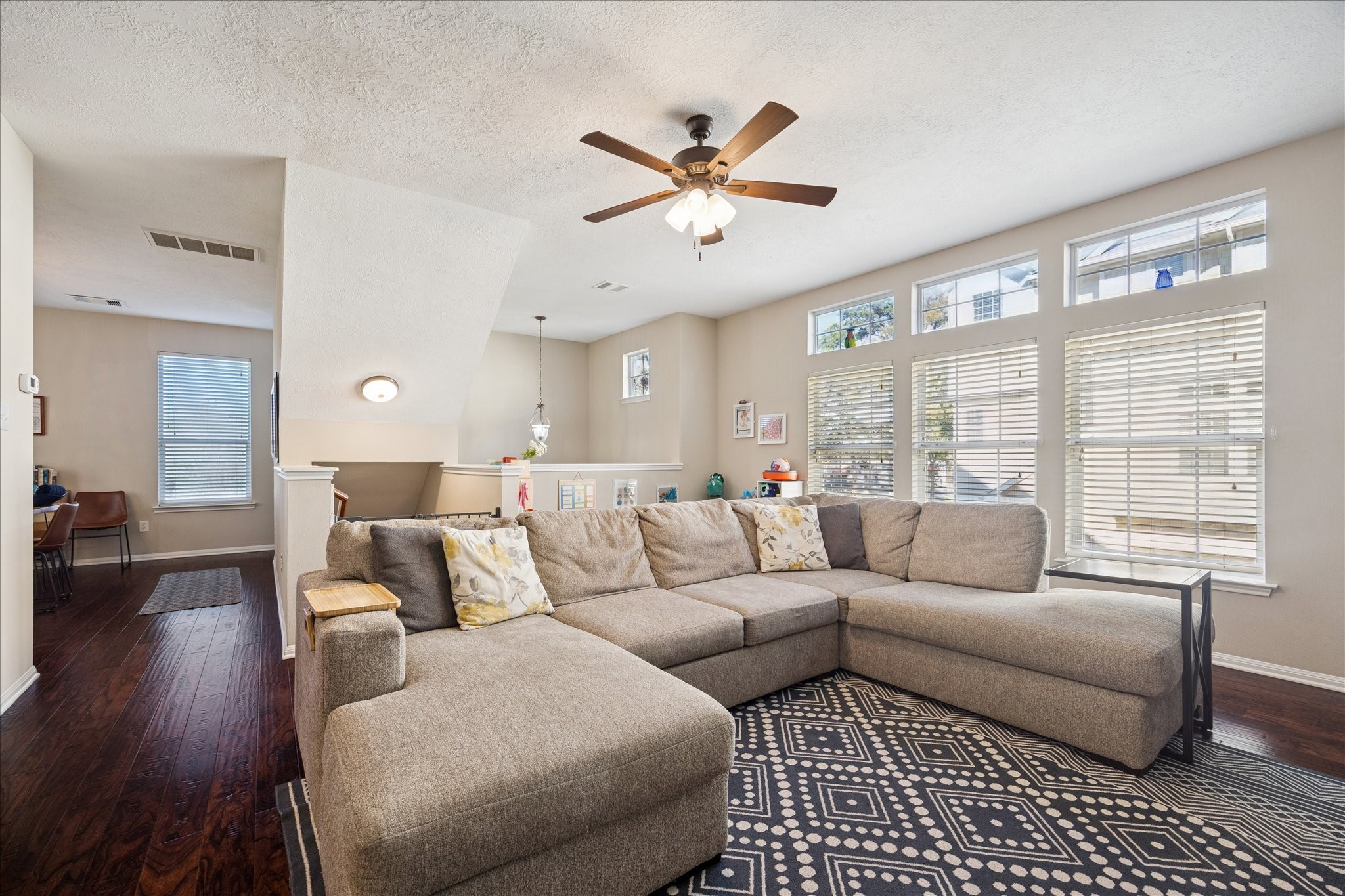 3332 Masters Point Drive Houston, TX 77091 - Photo 11 of 21 a living room with furniture and a large window