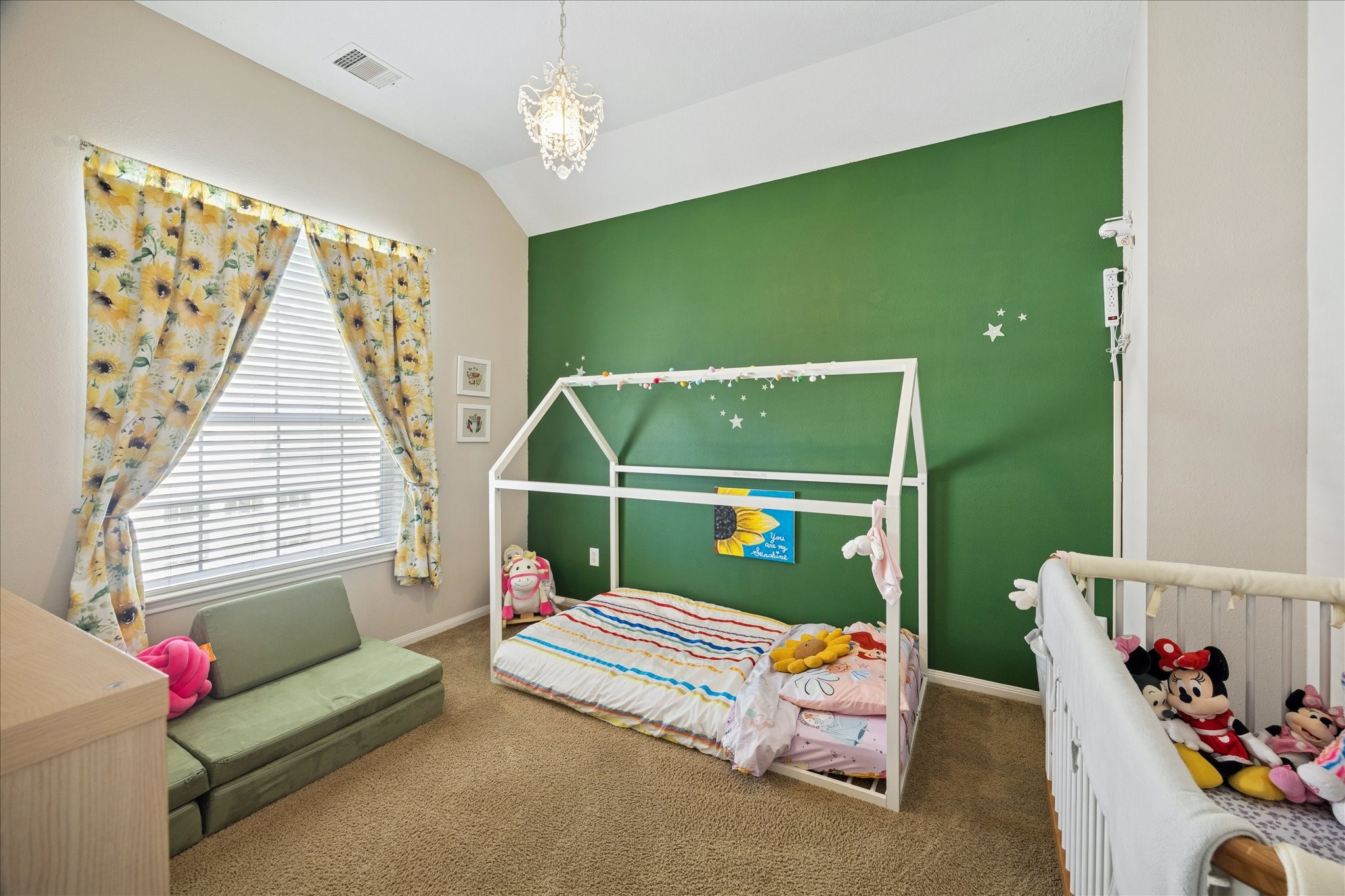 3332 Masters Point Drive Houston, TX 77091 - Photo 15 of 21 a bedroom with furniture and a window