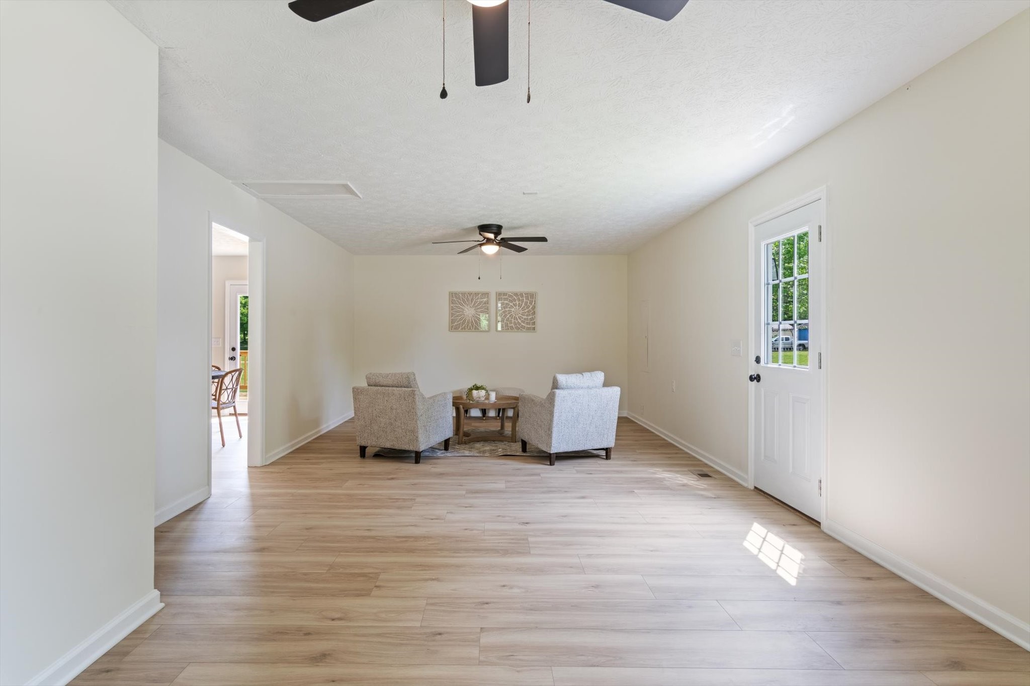 3671 Apache Trail Springfield, TN 37172 - Photo 18 of 28 wooden floor in an empty room with a window