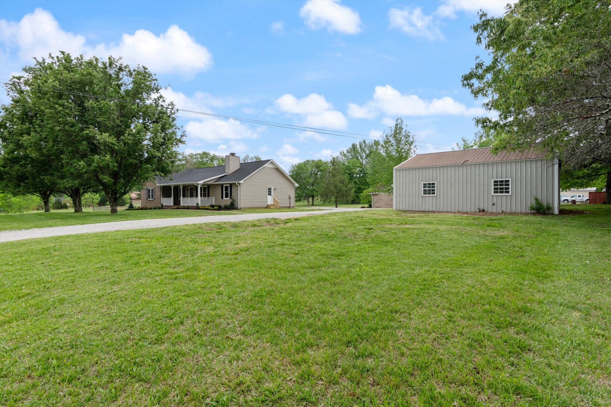 3671 Apache Trail Springfield, TN 37172 - Photo 20 of 28 a view of a house with a yard