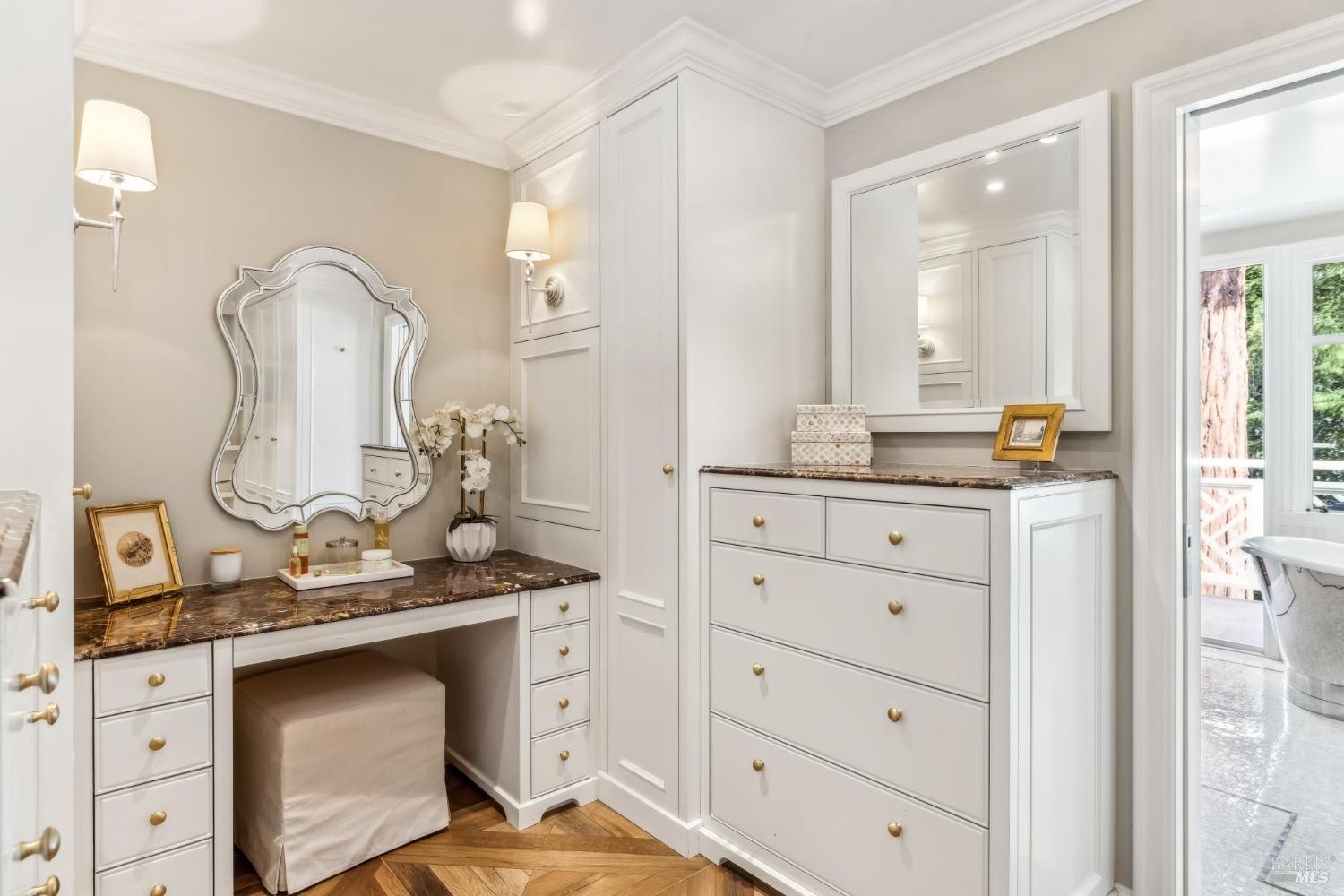110 Mountain View Avenue San Rafael, CA 94901 - Photo 16 of 83 Powder room and built in closets.