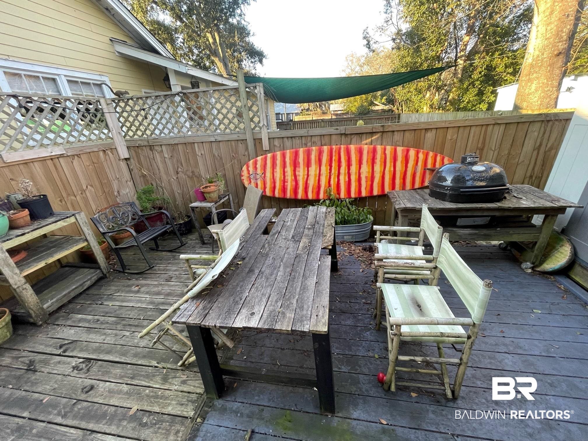 962 Savannah Street Mobile, AL 36604 - Photo 7 of 7 View of wooden terrace