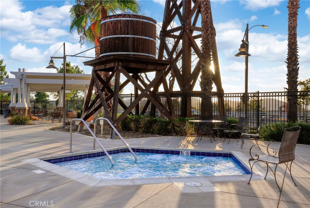 264 CLEOMELLA Court Hemet, CA 92543 - Photo 24 of 31 a view of outdoor space with seating