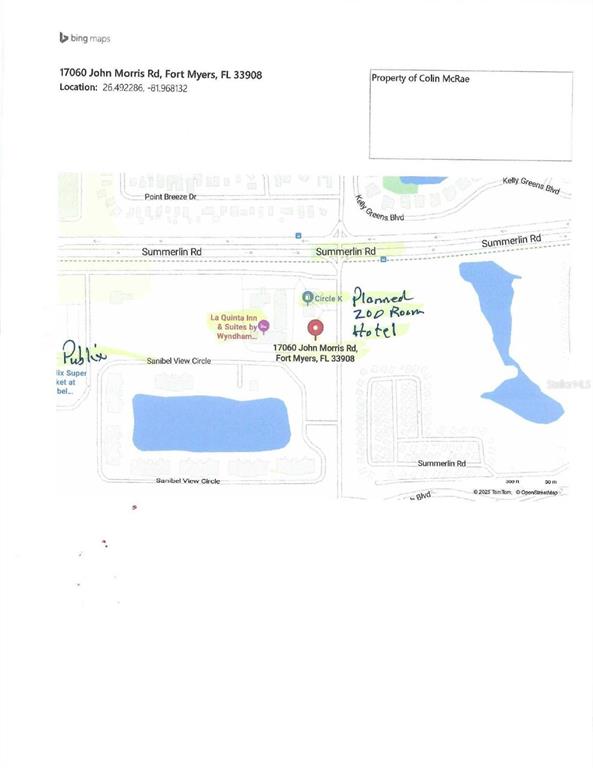 17060 John Morris Road Fort Myers, FL 33908 - Photo 2 of 3 a picture of floor plan