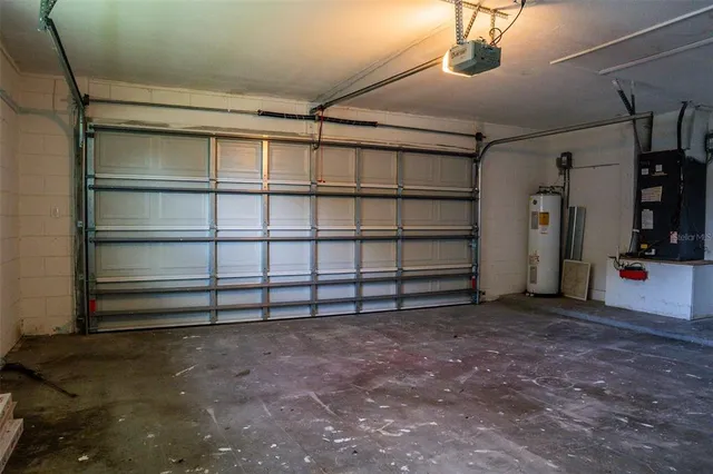 a view of a room with an empty space