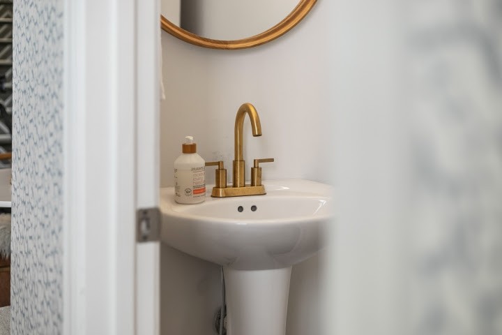 2010 Birch Lane Spring Hill, TN 37174 - Photo 39 of 47 a bathroom with a sink and a mirror