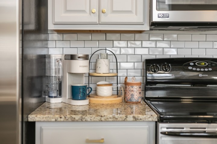 2010 Birch Lane Spring Hill, TN 37174 - Photo 40 of 47 a kitchen with a stove and a microwave