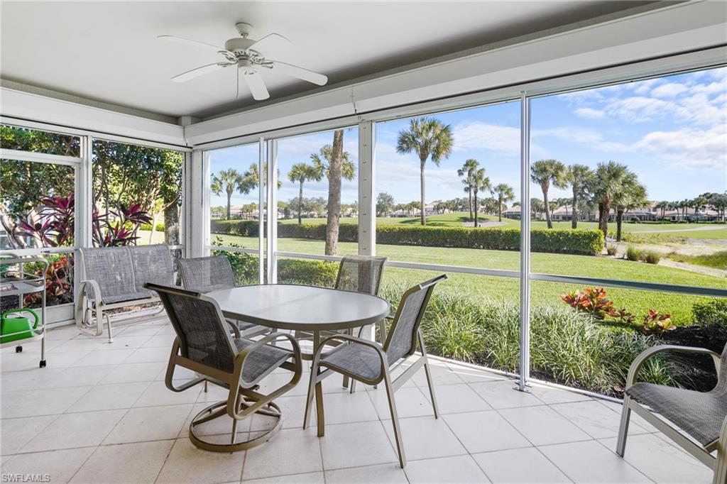 23081 Rosedale Drive, Unit 101 Estero, FL 34135 - Photo 4 of 38 a view of a dining room with furniture window and outside view