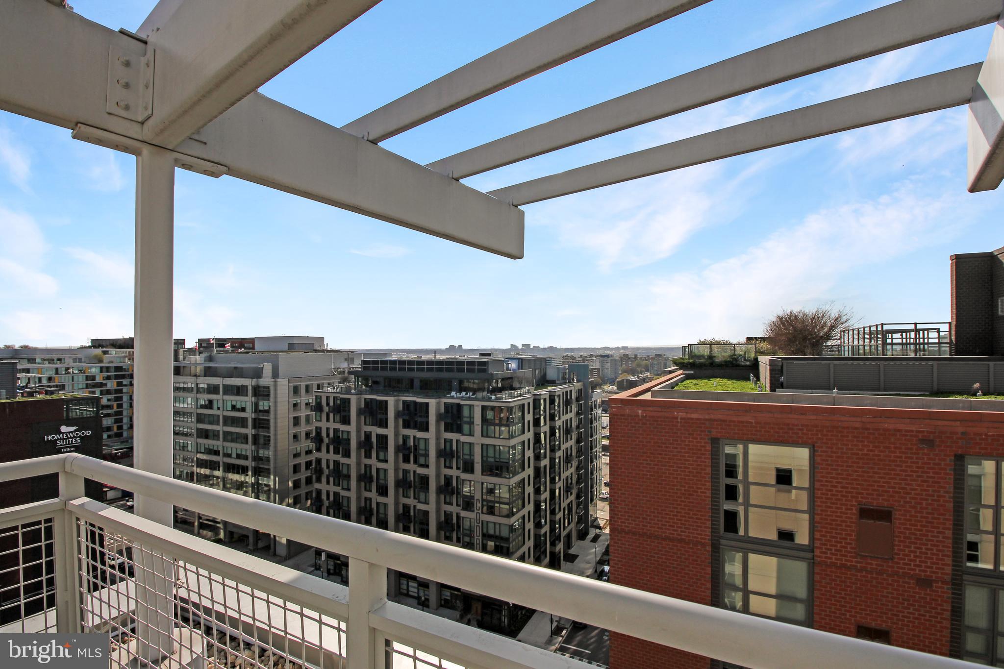 1025 First Street Southeast, Unit 612 Washington, DC 20003 - Photo 35 of 41 a view of a city from a balcony
