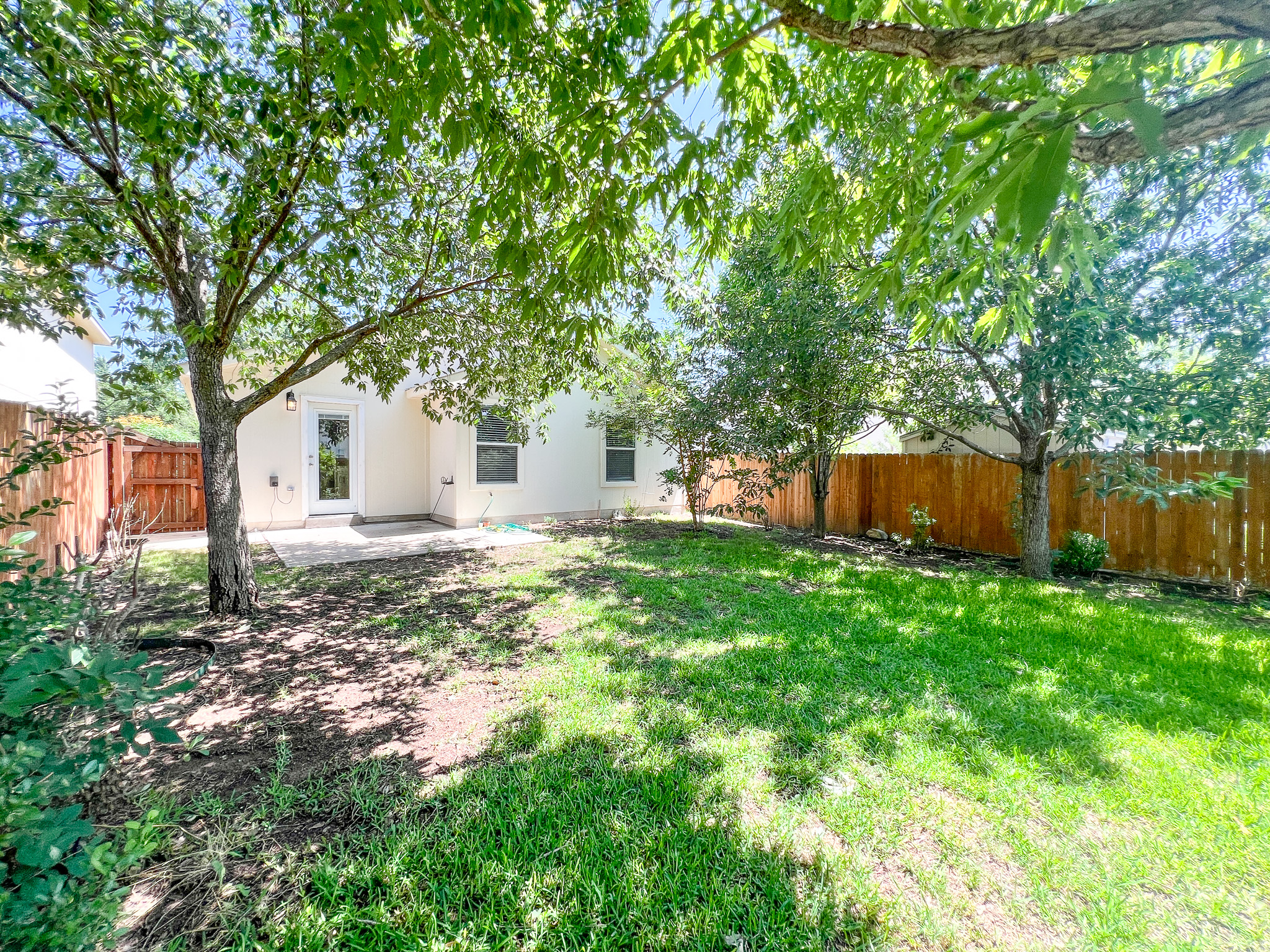 298 Jack Rabbit Lane Buda, TX 78610 - Photo 19 of 24 A spacious, naturally illuminated yard offers verdant views and ample outdoor enjoyment.