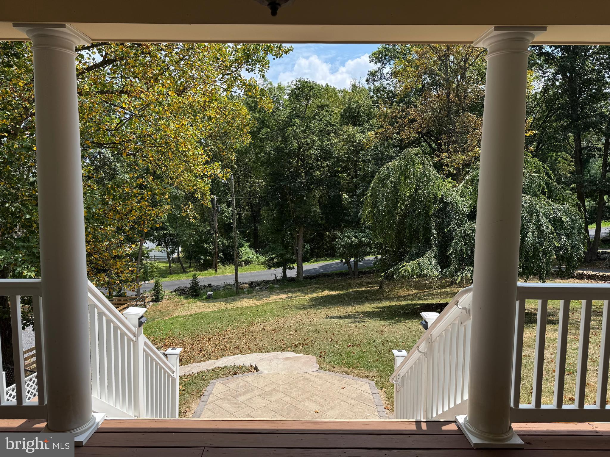 1670 Monument Road Middletown, MD 21769 - Photo 11 of 69 a view of a small yard with large trees