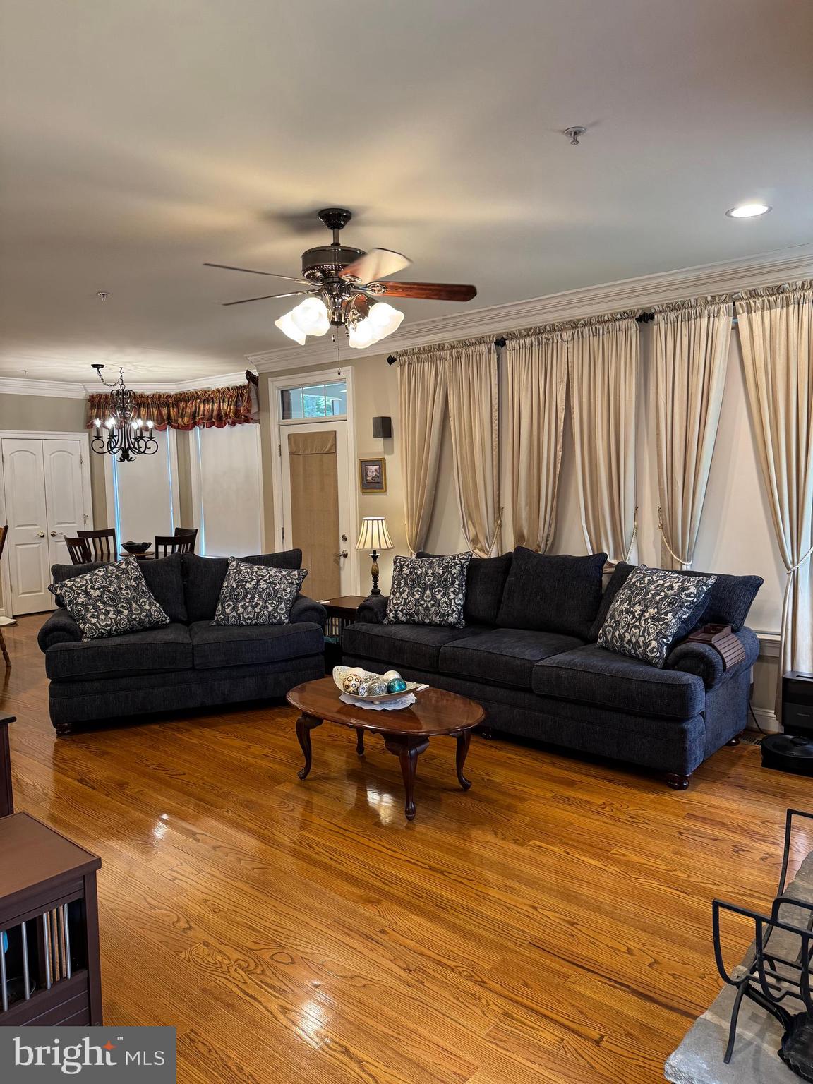 1670 Monument Road Middletown, MD 21769 - Photo 23 of 69 a living room with furniture and a wooden floor