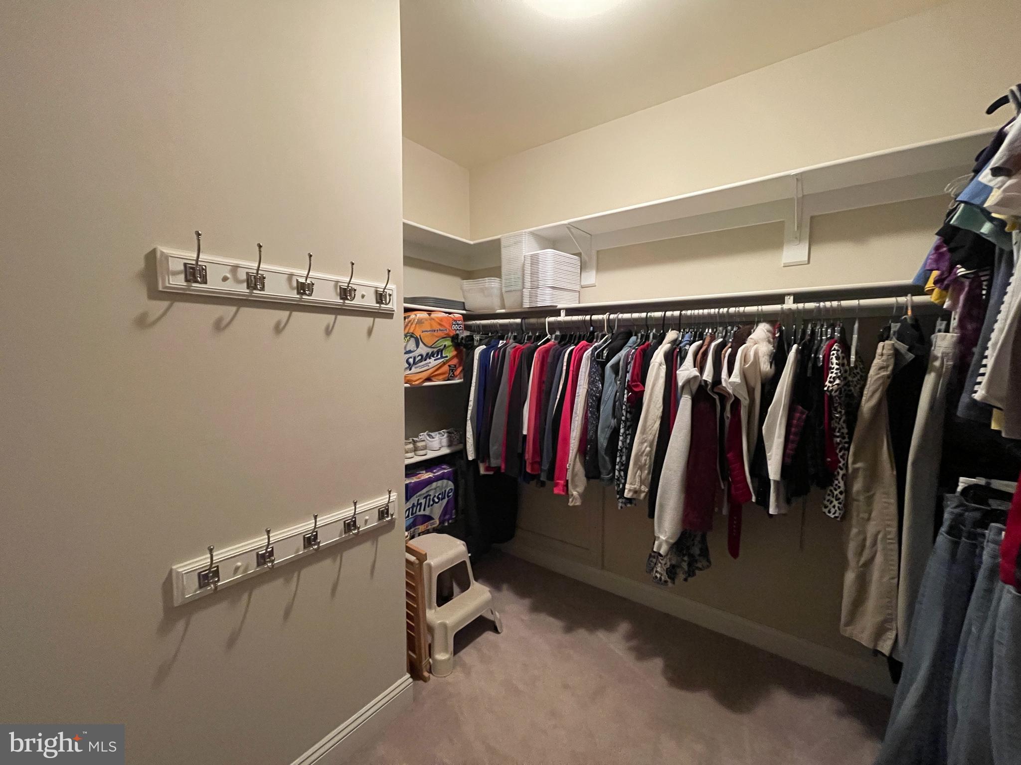1670 Monument Road Middletown, MD 21769 - Photo 44 of 69 a view of walk in closet with clothes and shoes