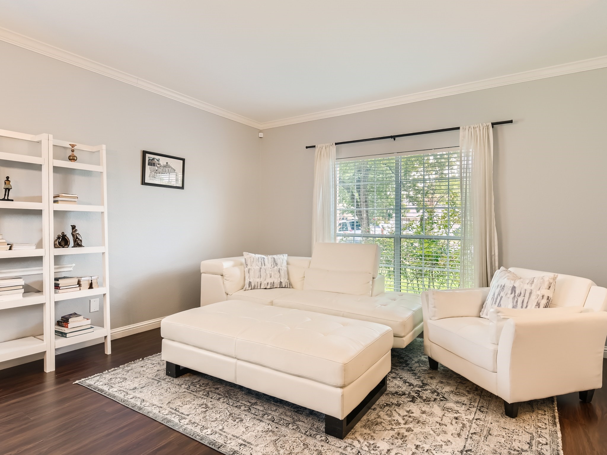 5904 Kabaye Cove Austin, TX 78749 - Photo 12 of 28 a spacious bedroom with a bed and a couch