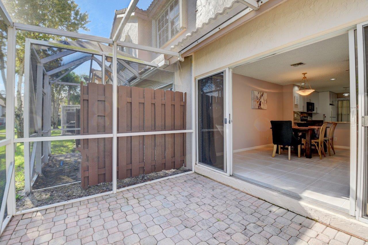 9517 Boca River Circle Boca Raton, FL 33434 - Photo 10 of 22 Screened Patio