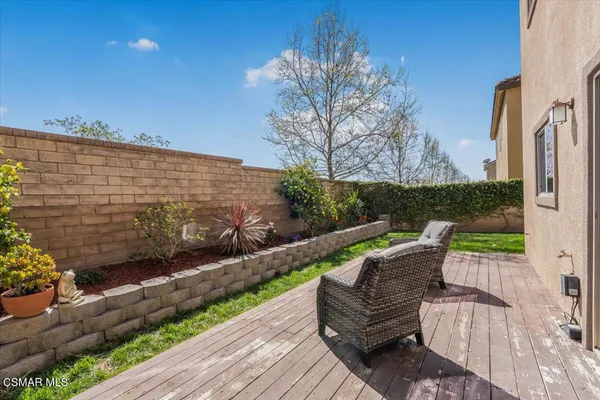 a view of outdoor space with seating space