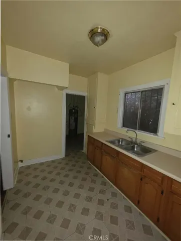 a bathroom with a sink